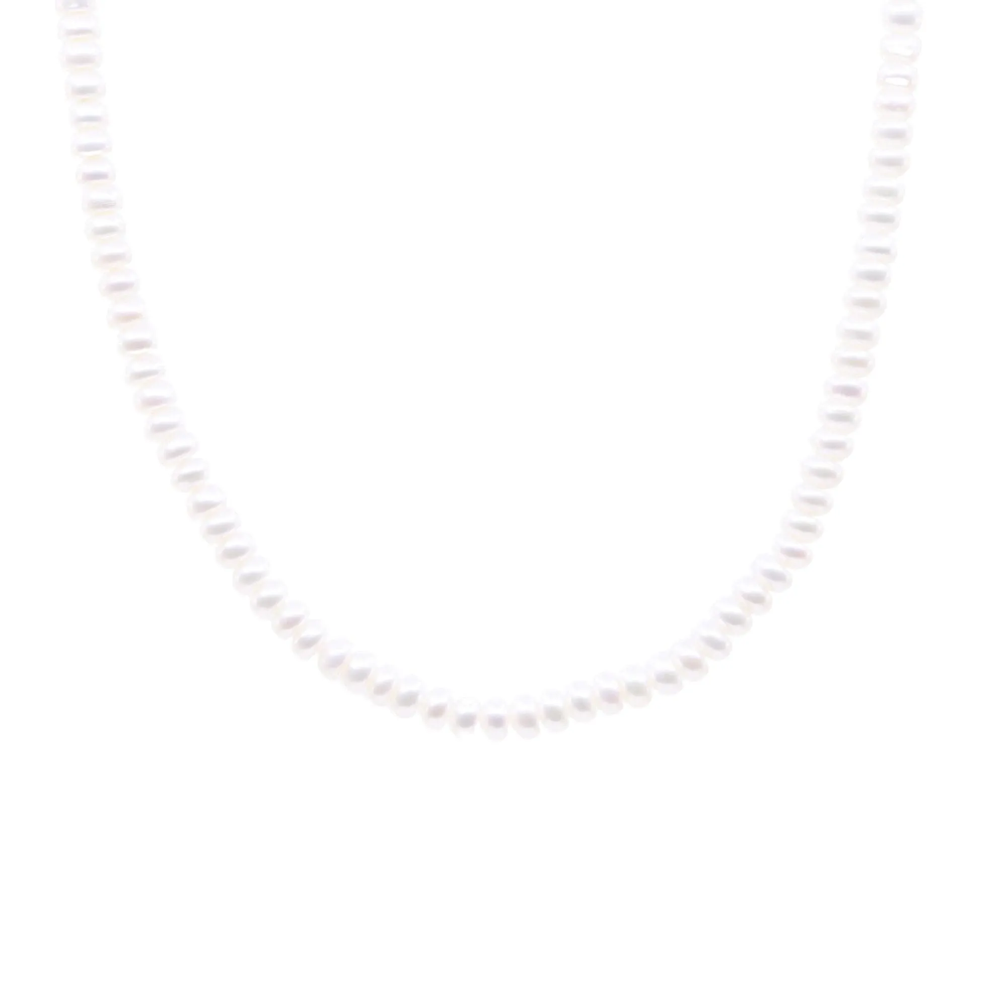 14-INCH 4.5-5MM CULTURED PEARL NECKLACE WITH 14K YELLOW GOLD CLASP