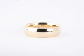 14k Yellow Gold Wedding Band Size 12 (7.61g.)