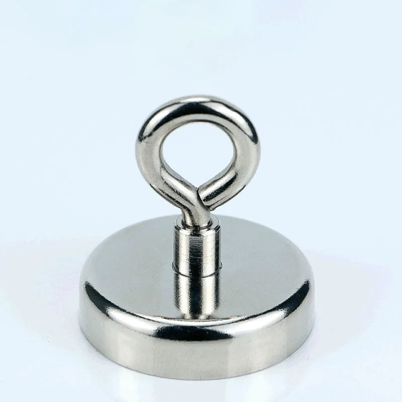 1PC Super Strong Neodymium Magnet Pot Fishing Salvage Hook Searcher