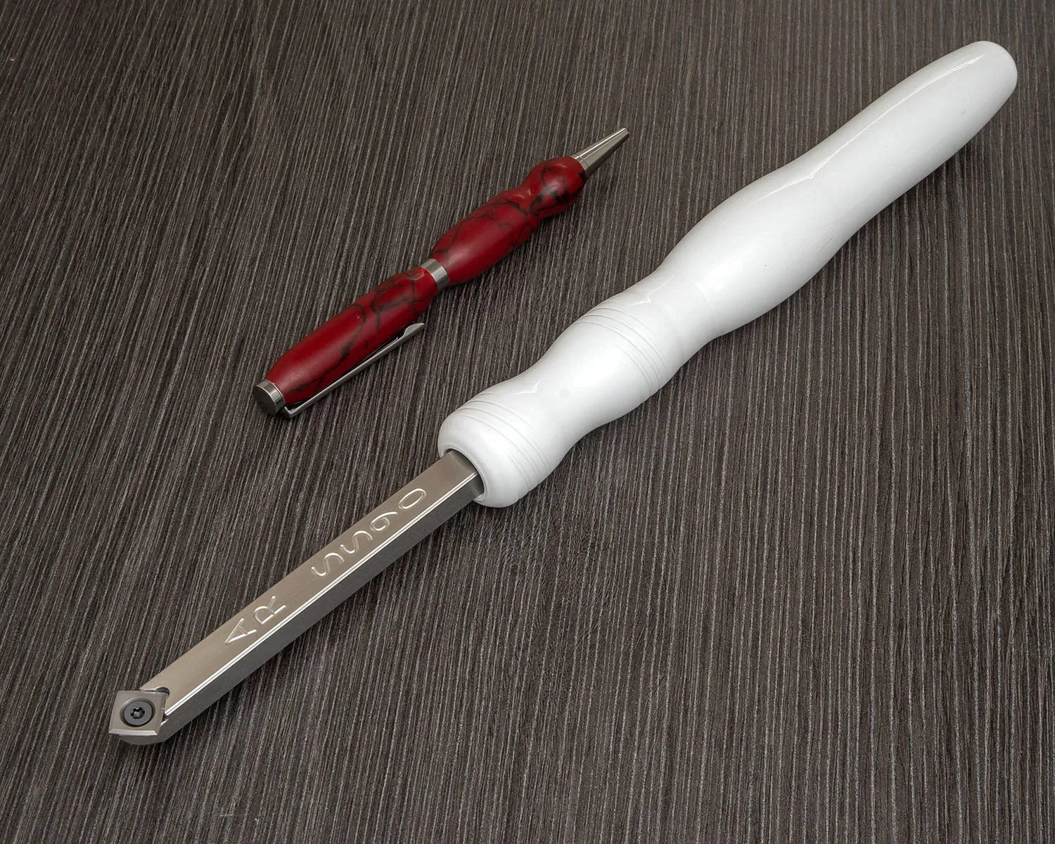 Acrylic Resin Simple Start 90° Detailing Tool - 12 Overall with Handle