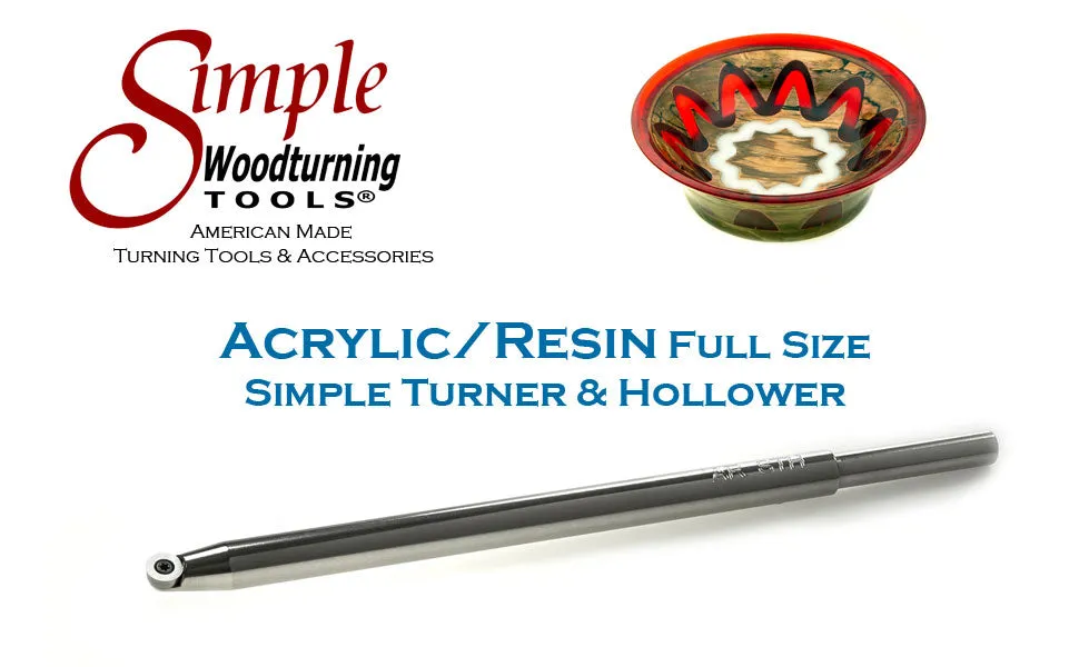 Acrylic Resin Turning & Hollowing Tool Unhandled (12 Long AR STH)