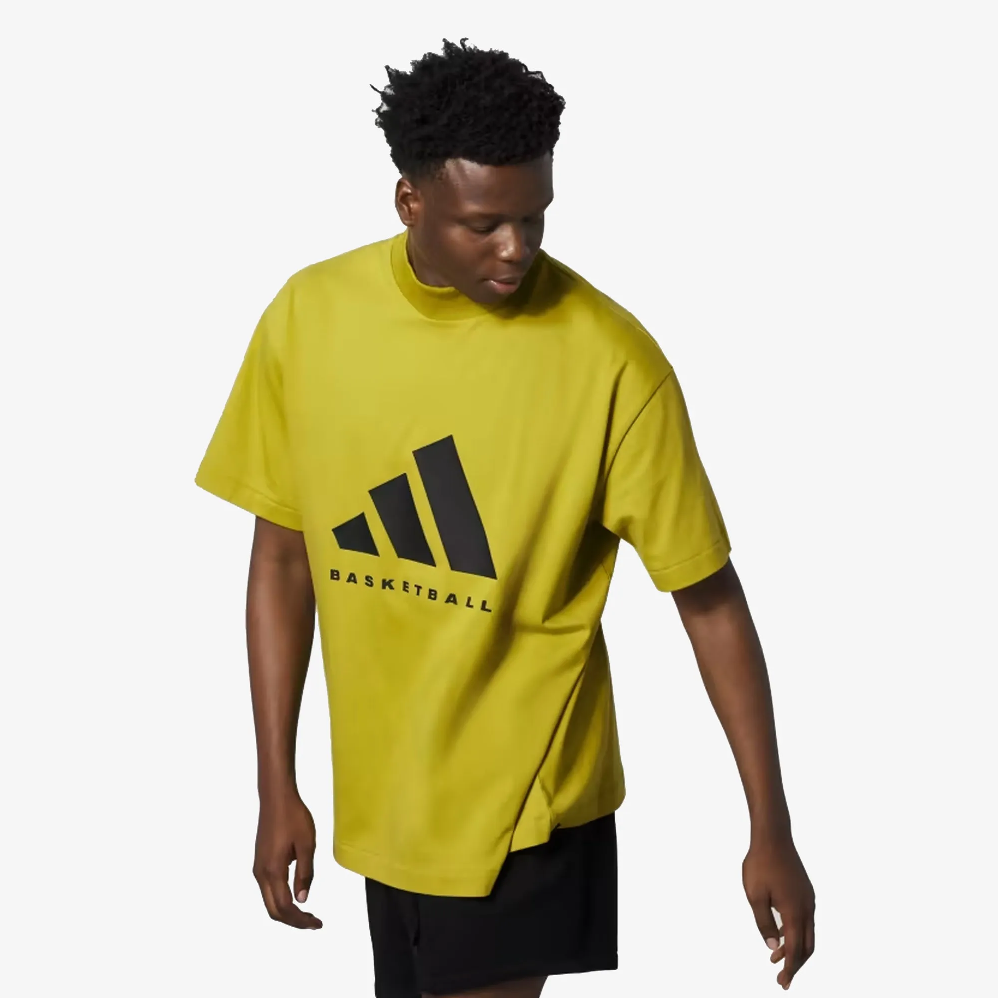 Adidas Originals | BASKETBALL T-SHIRT  { PULSE OLIVE