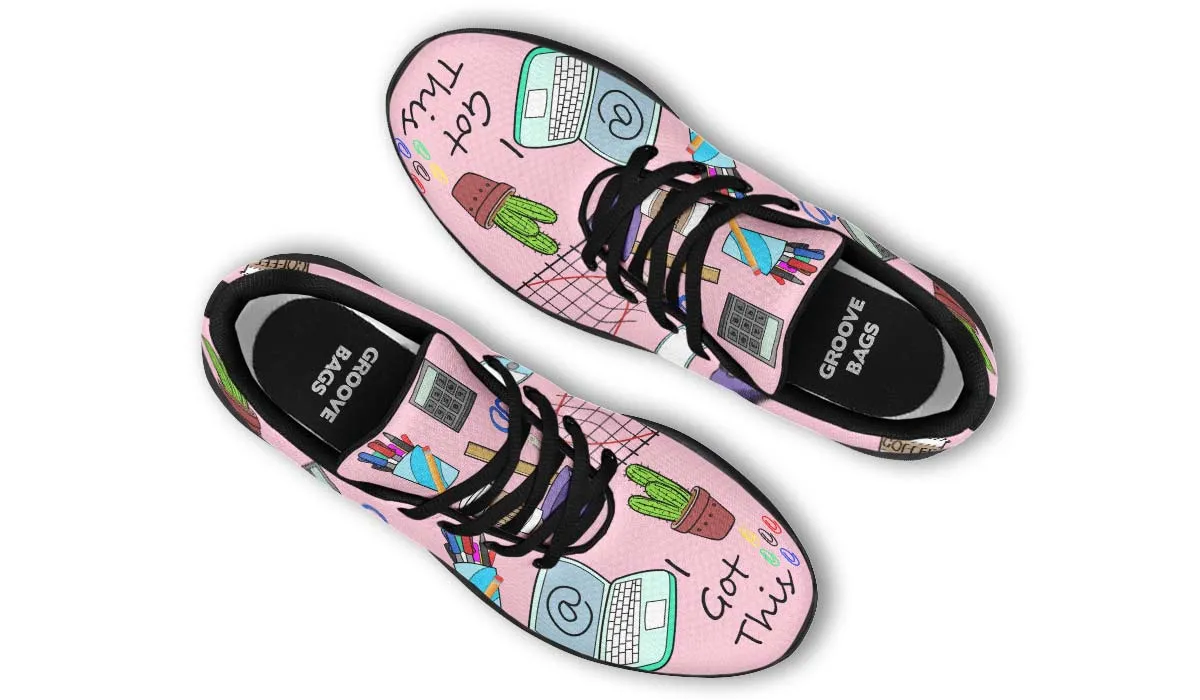 Administrative Assistant Pattern Sneakers