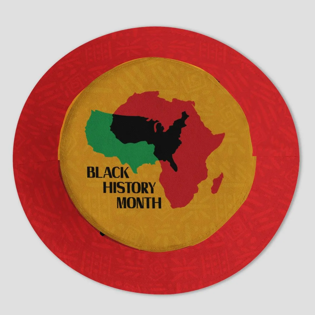 African American Black History Month Bucket Hat