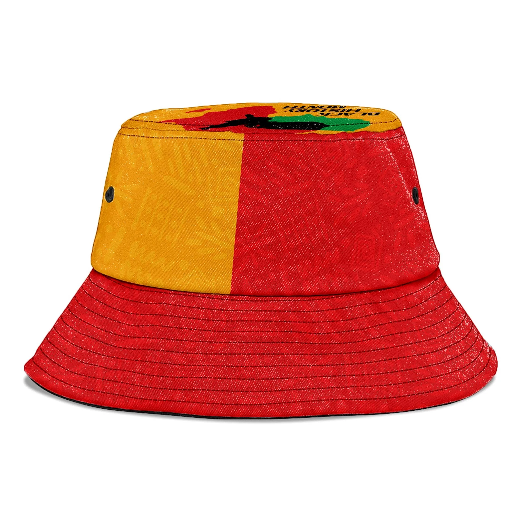 African American Black History Month Bucket Hat