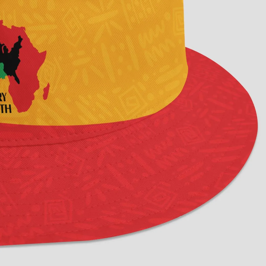 African American Black History Month Bucket Hat