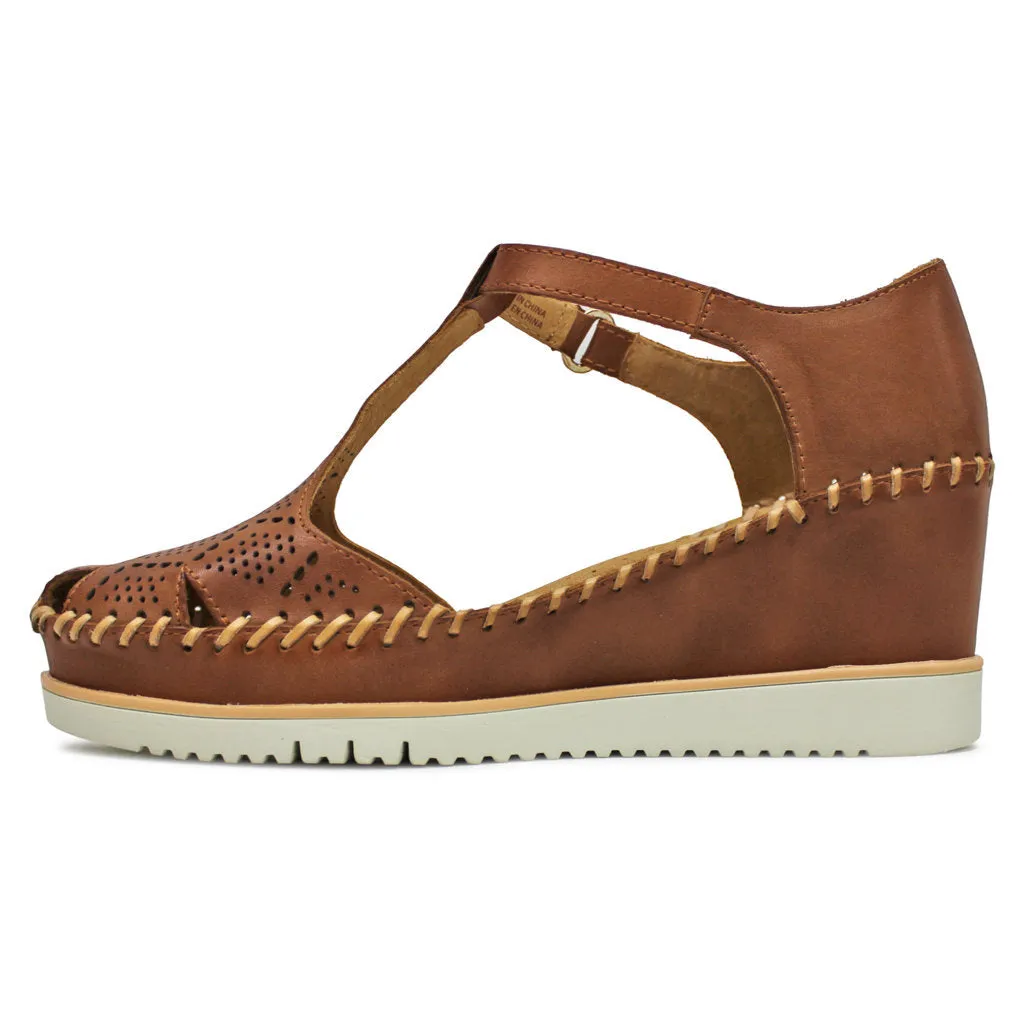 Aguadulce Leather Women's Wedge Sandals