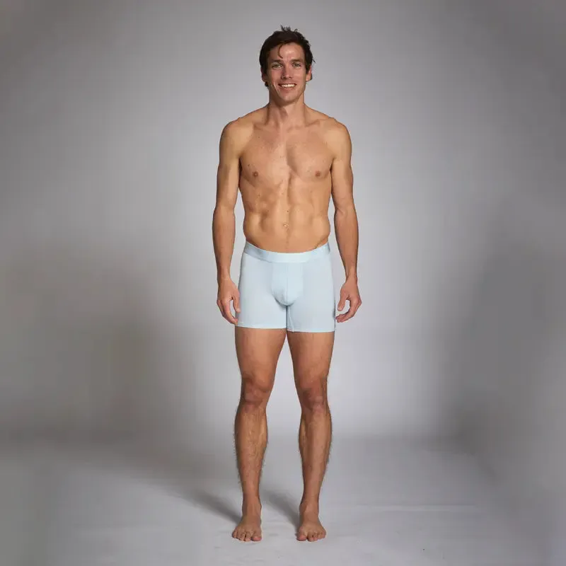 ALPHX Comfort Class Boxer Brief - Modern Fit - Glacier Blue | ALPHX.com