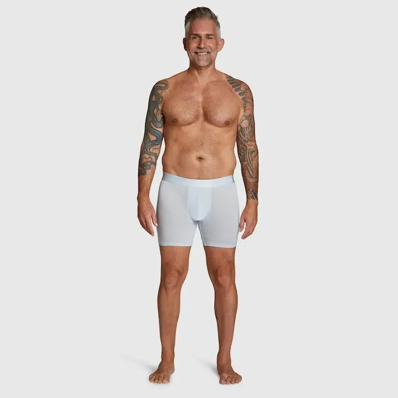 ALPHX Comfort Class Boxer Brief - Modern Fit - Glacier Blue | ALPHX.com