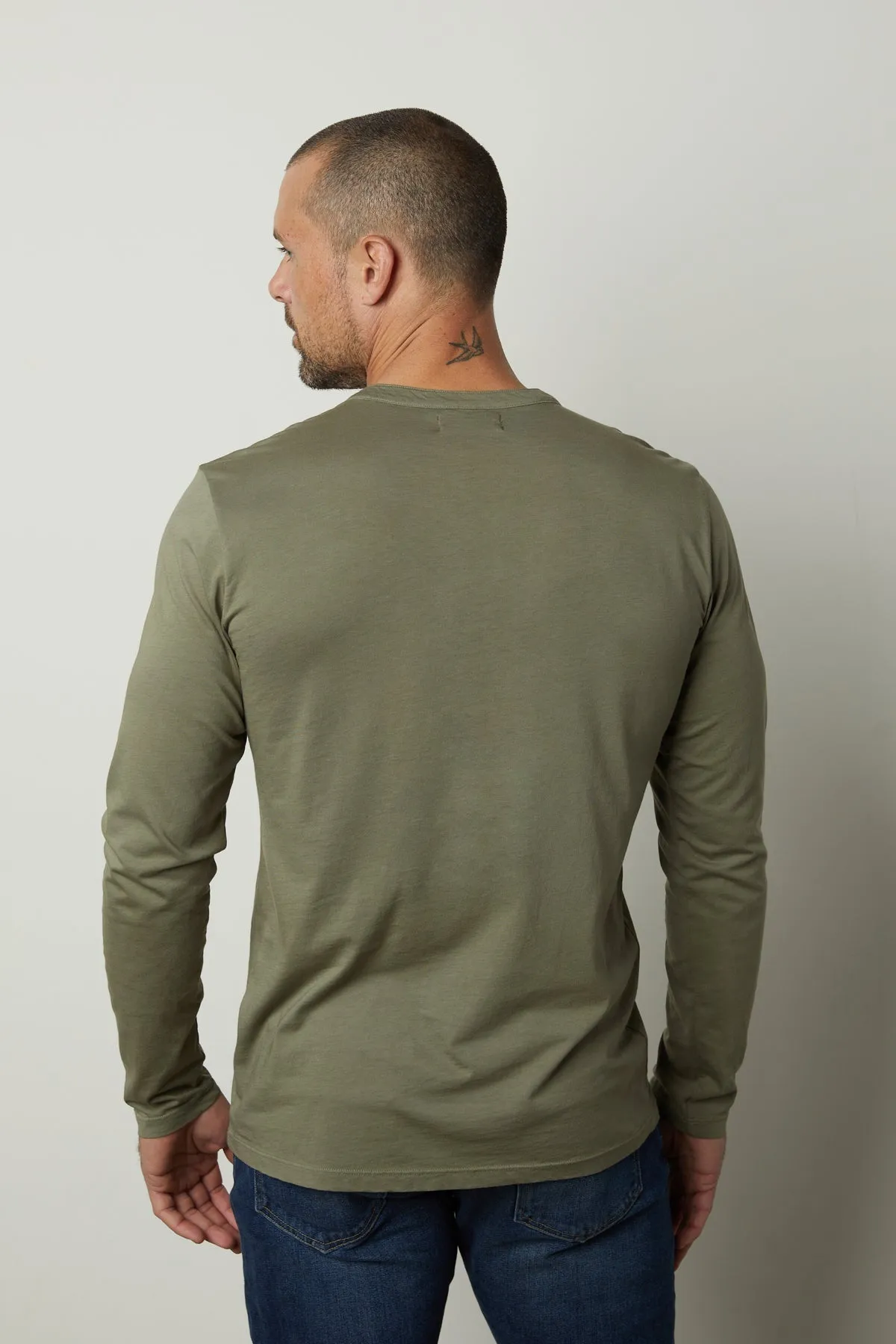 ALVARO COTTON JERSEY HENLEY