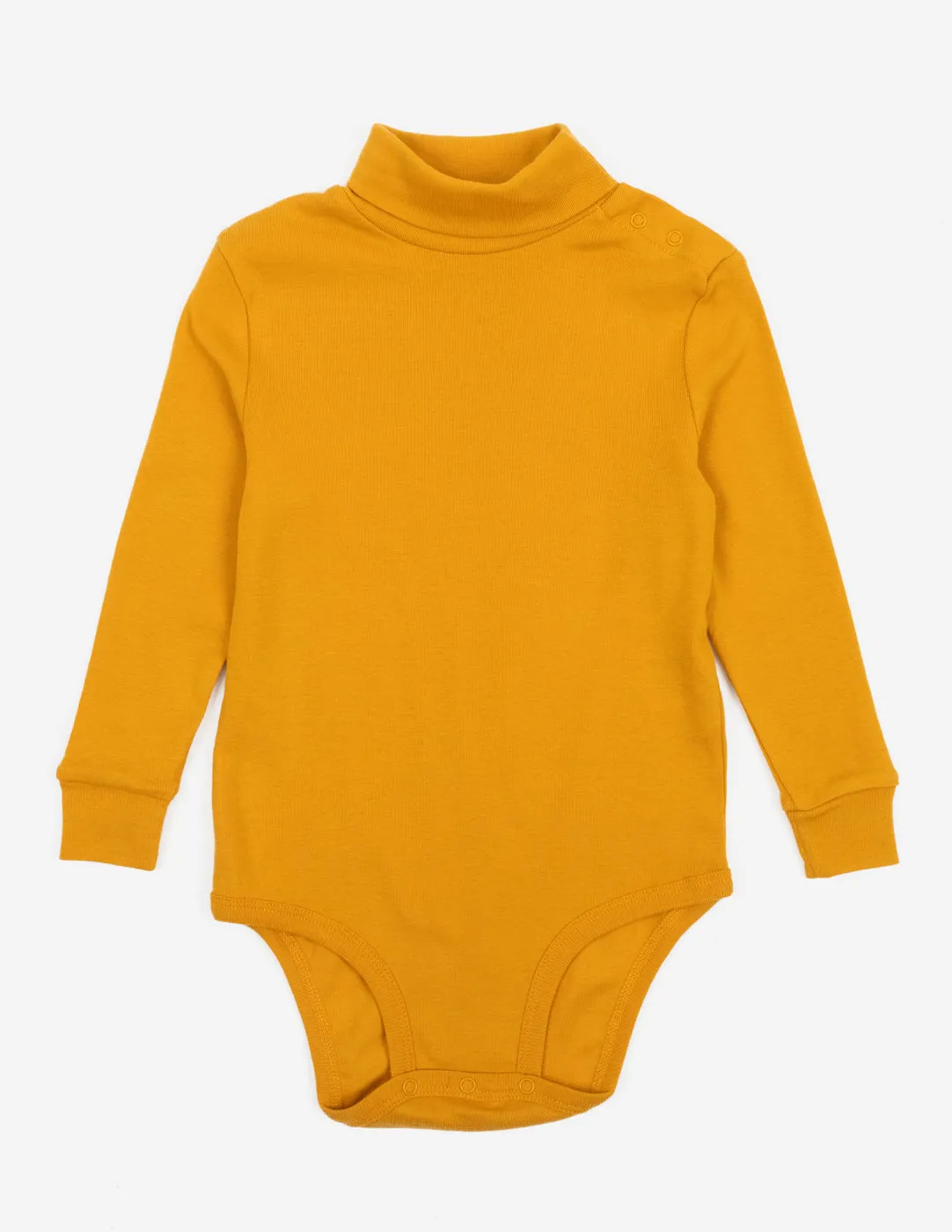 Baby Cotton Boho Turtleneck Bodysuit