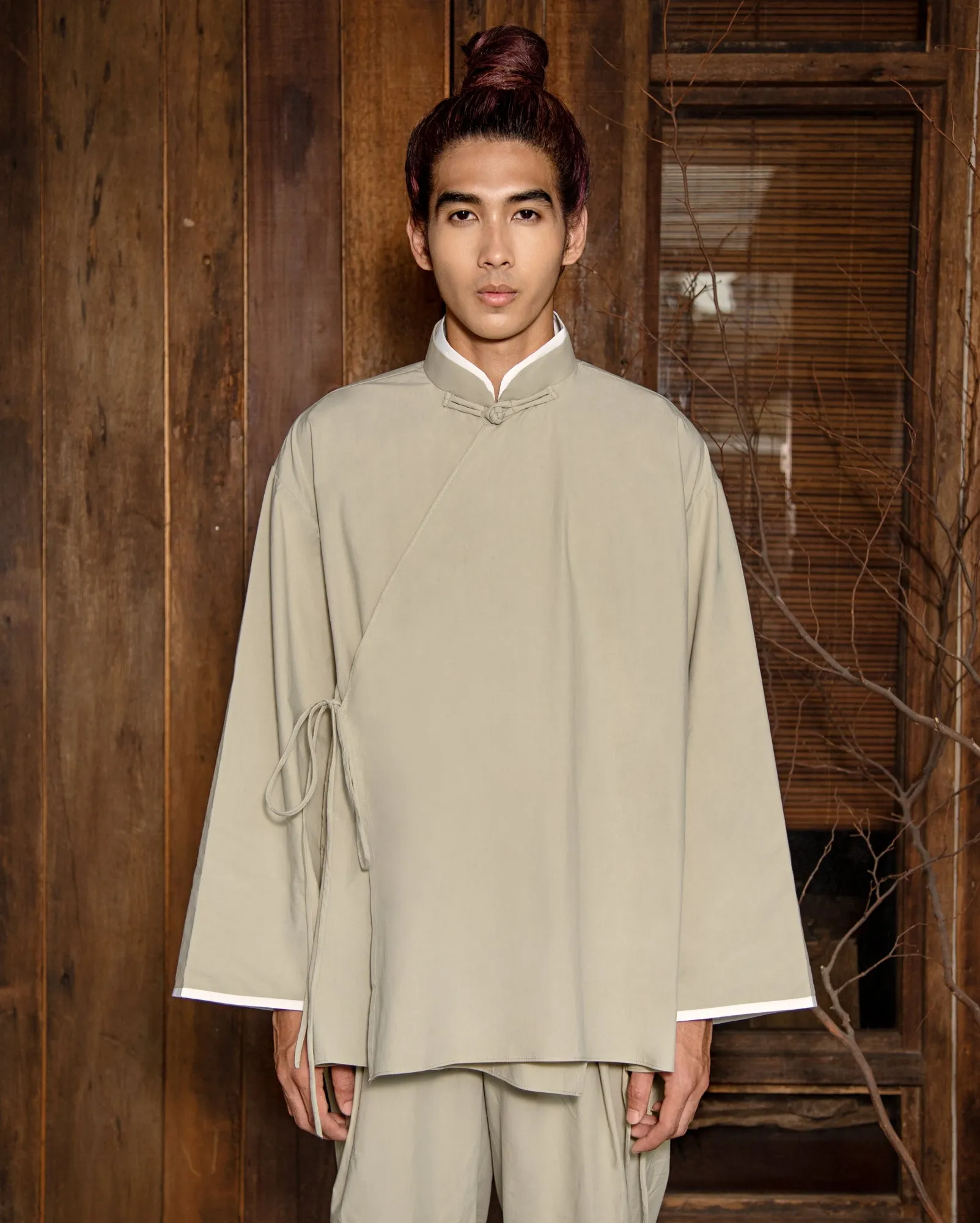 Baju Silang Cina (Sage Green)