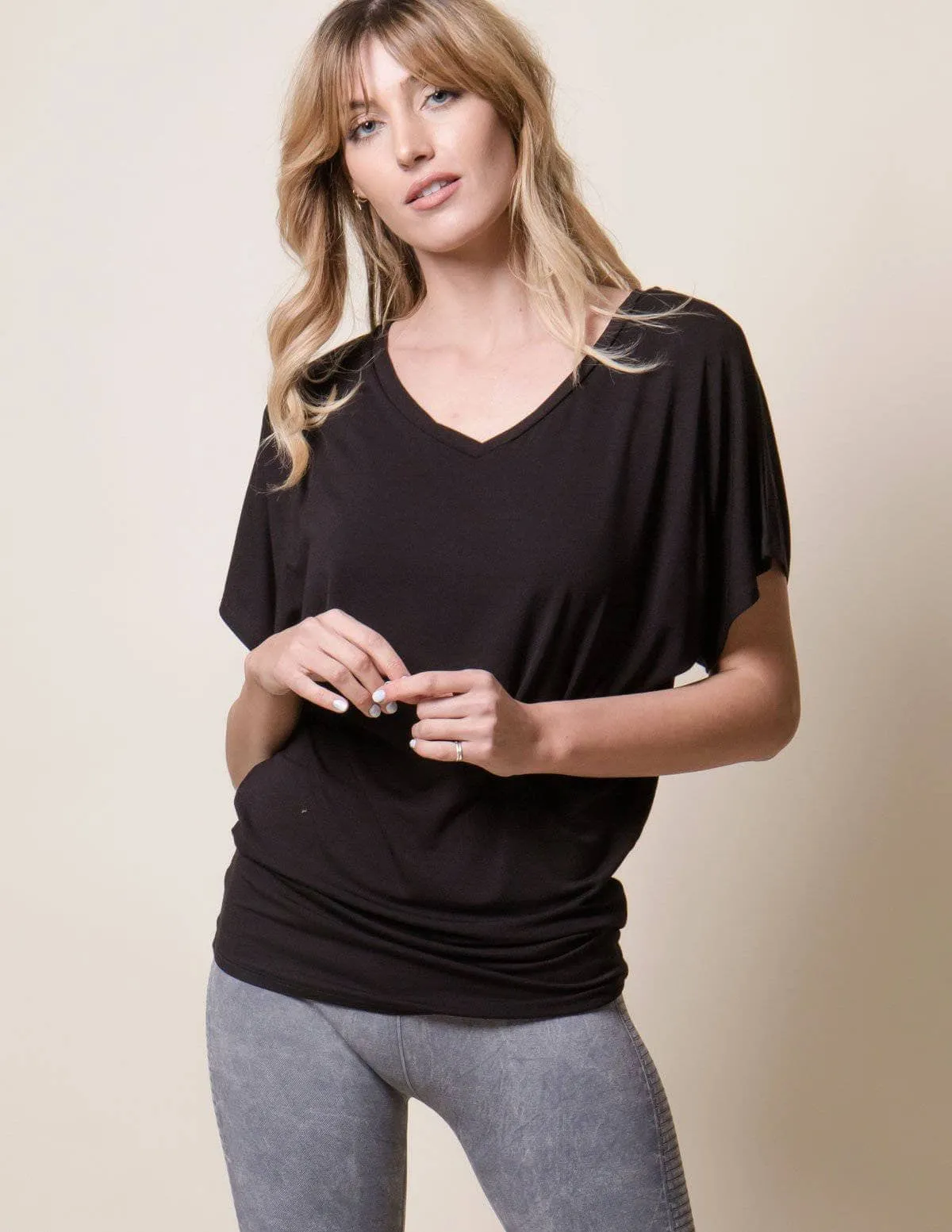 Bamboo Dolman Tunic - As-Is-Clearance