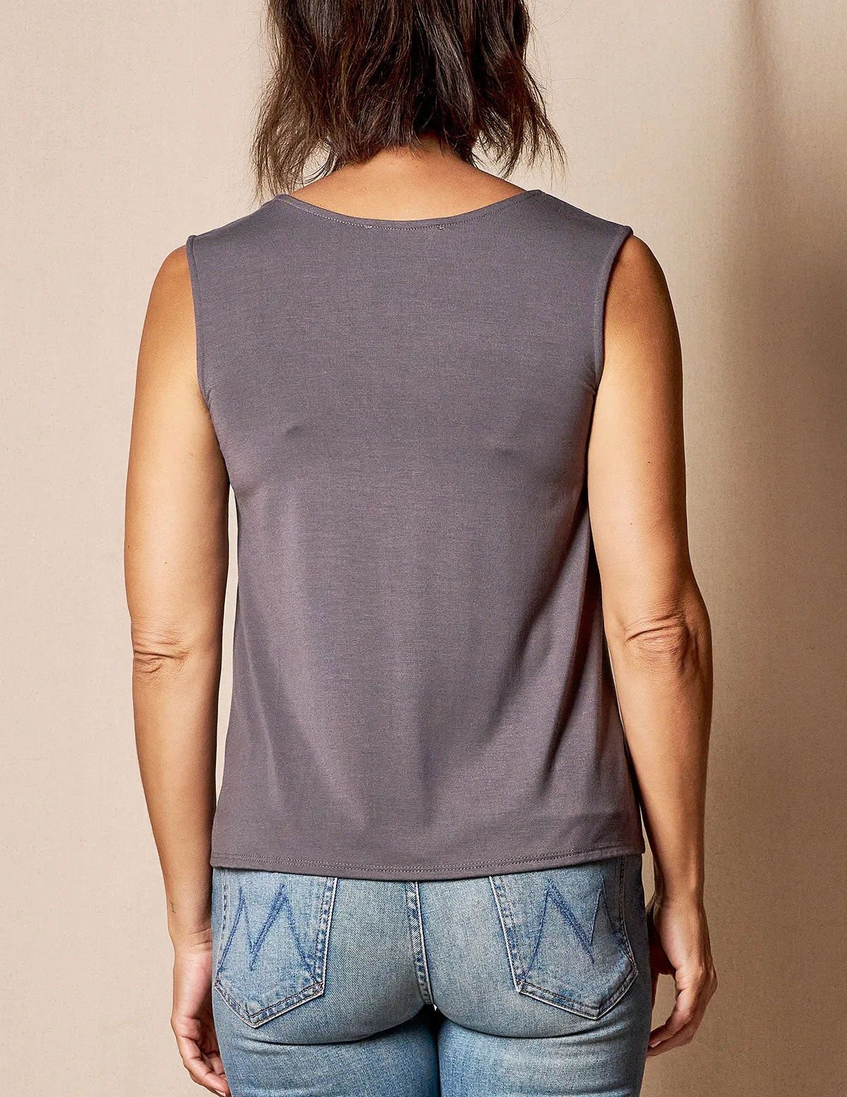 Bamboo Flowy V-Neck Tank