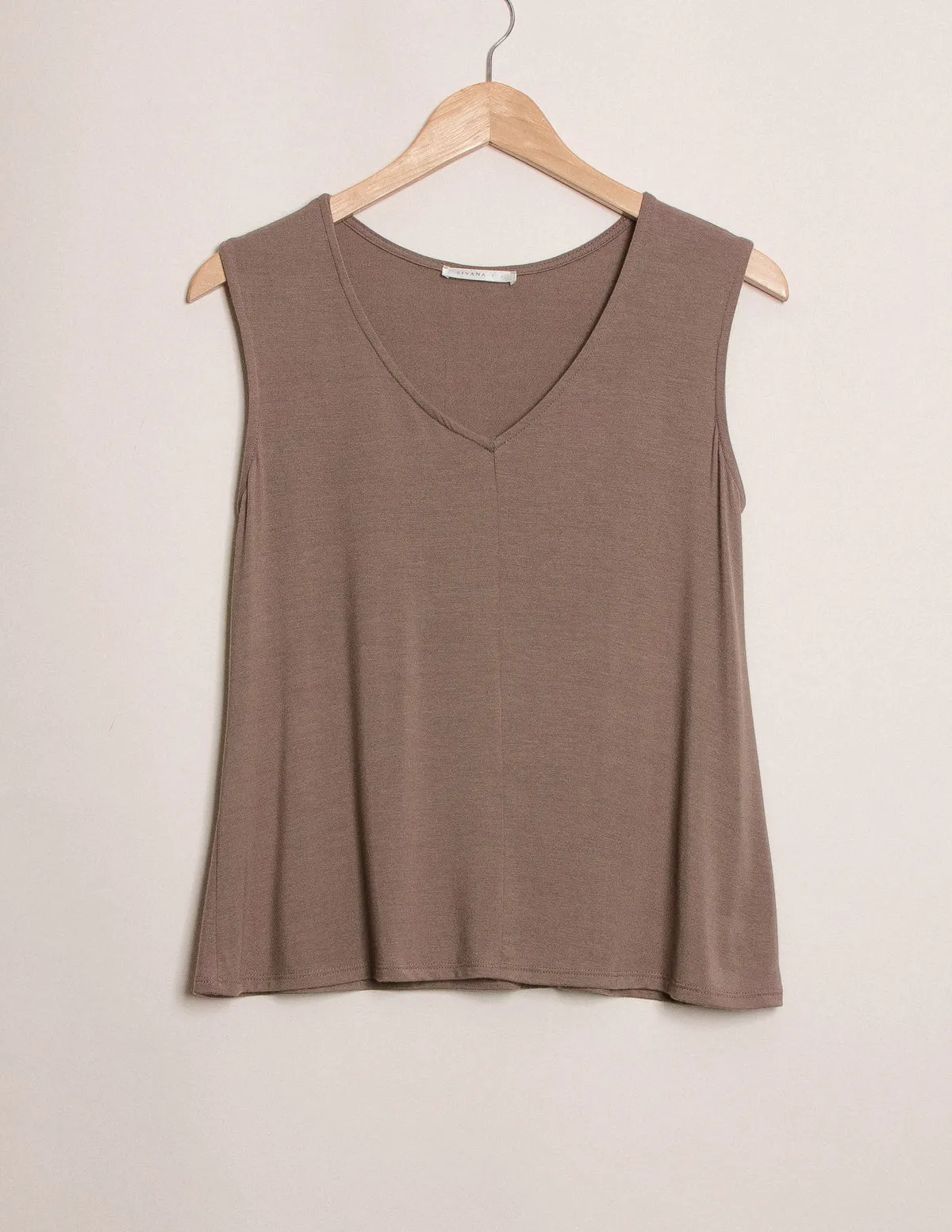 Bamboo Flowy V-Neck Tank