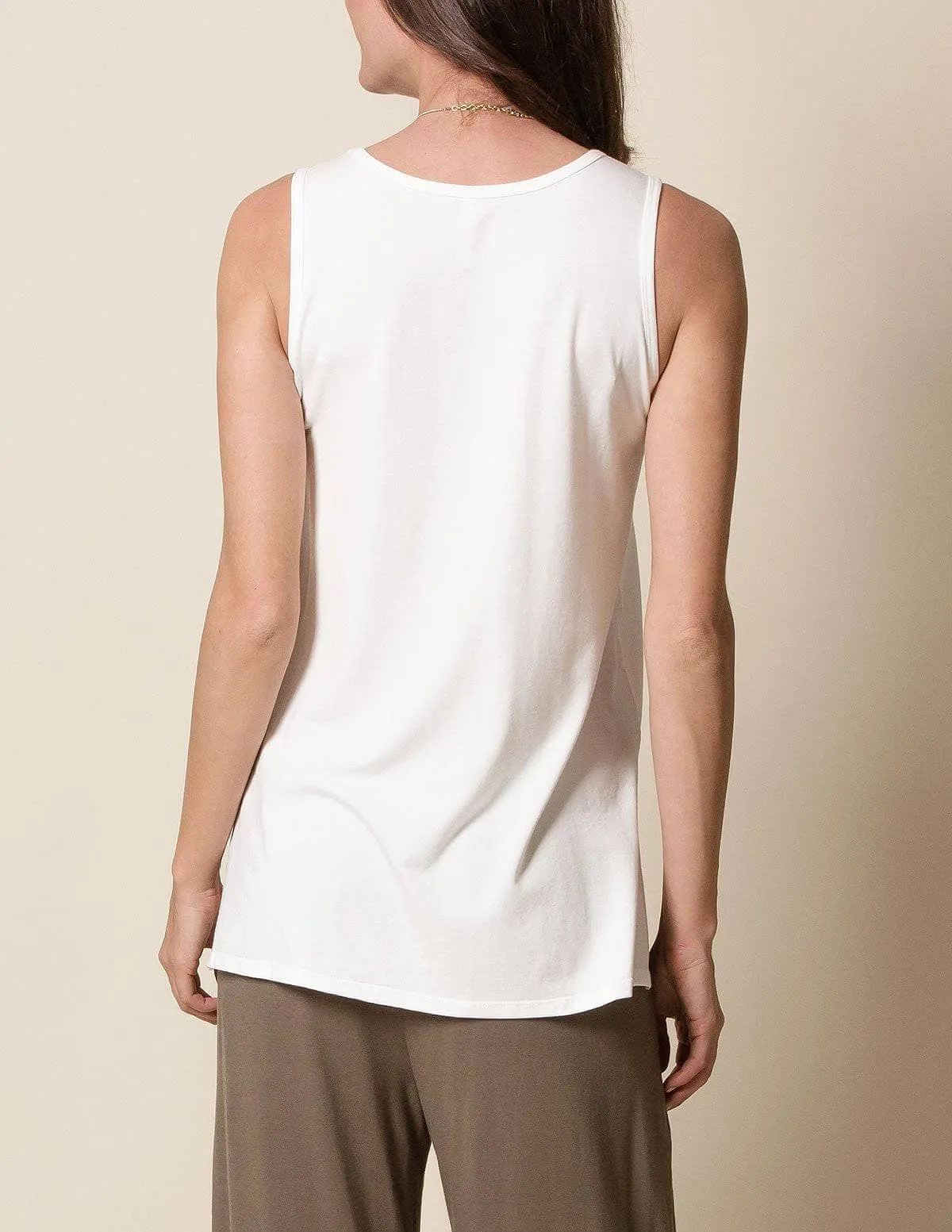 Bamboo / Organic Cotton Boxy Tank