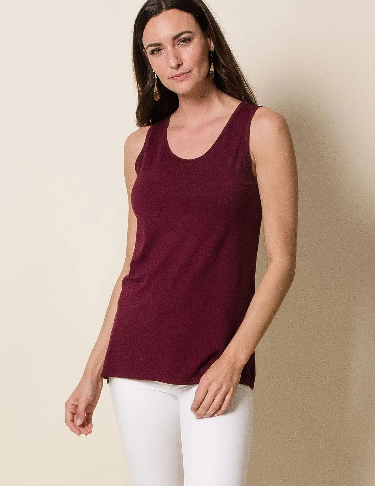 Bamboo / Organic Cotton Boxy Tank