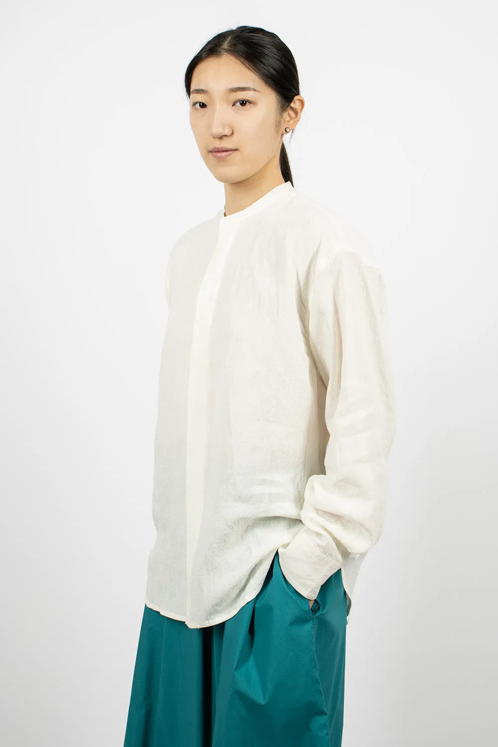 Benice Linen Shirt Off-White