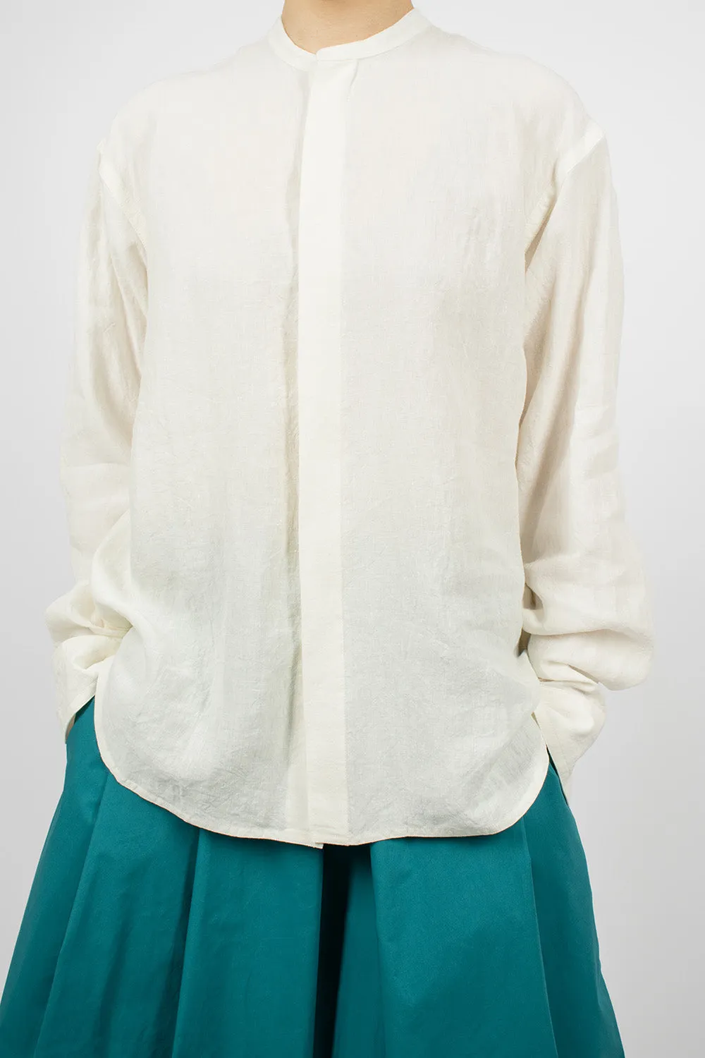 Benice Linen Shirt Off-White