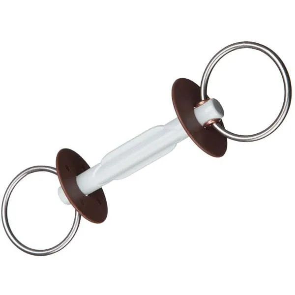 Beris Snaffle Bit Butterfly Bar Soft Mouthpiece