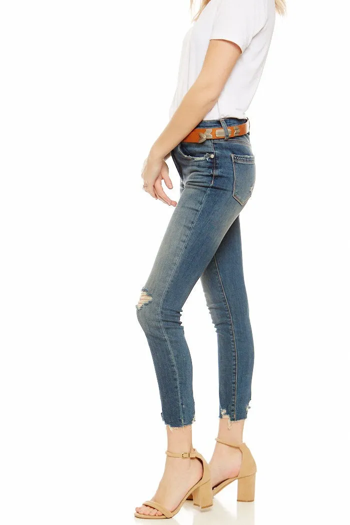 Blank NYC Losing It Distressed Skinny Jeans