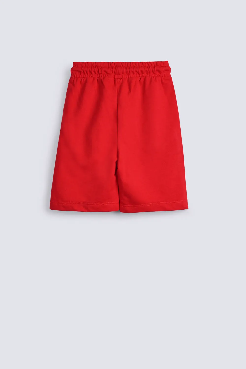 BOYS CROSS POCKET KNIT SHORTS