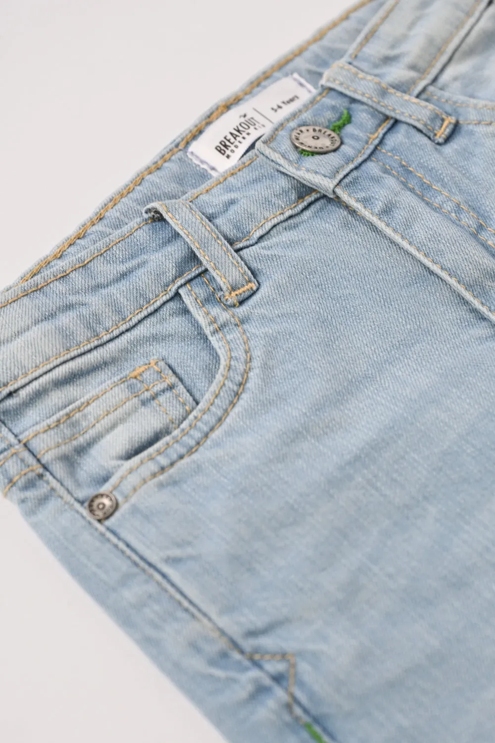 BOYS LIGHT WASH DENIM