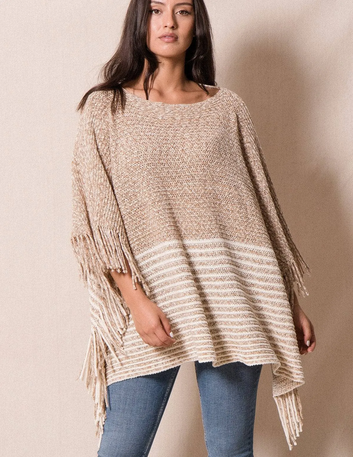 Braelynn Poncho Sweater