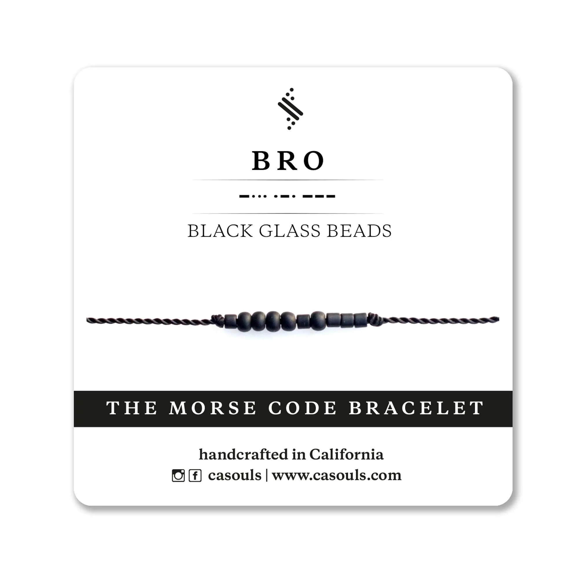 BROTHER MORSE CODE BRACELET