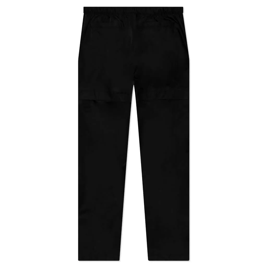 Buckle Cargo Pants - Black