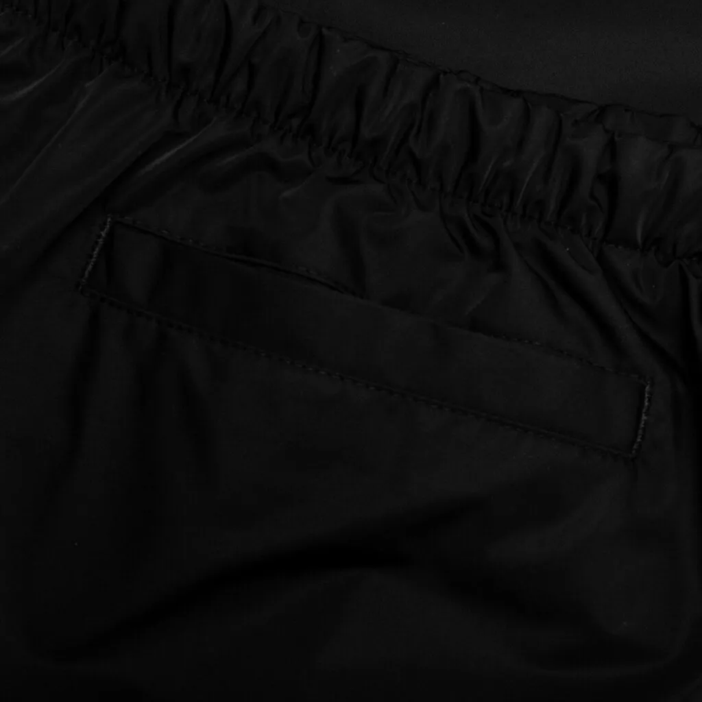 Buckle Cargo Pants - Black