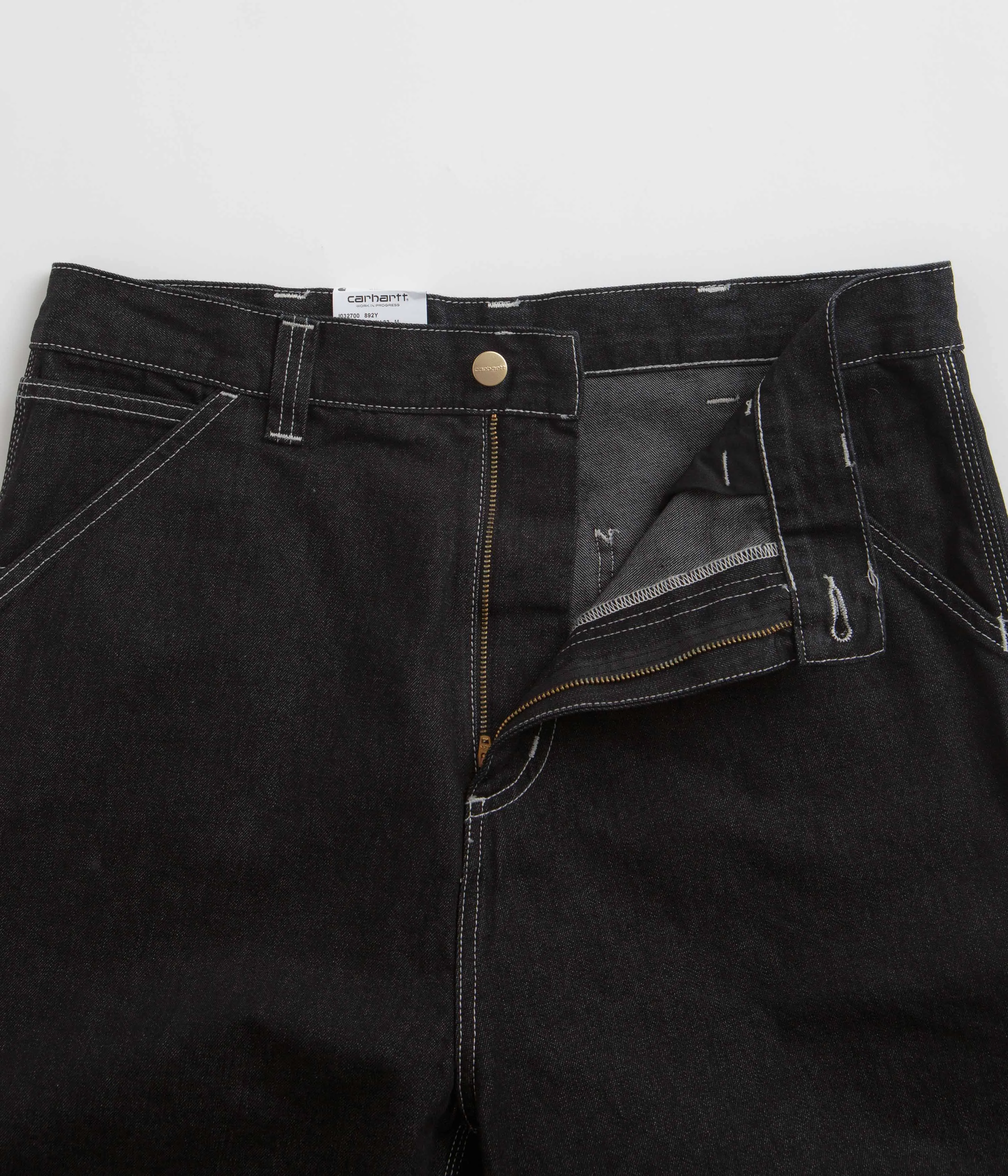 Carhartt OG Single Knee Pants - One Wash Black