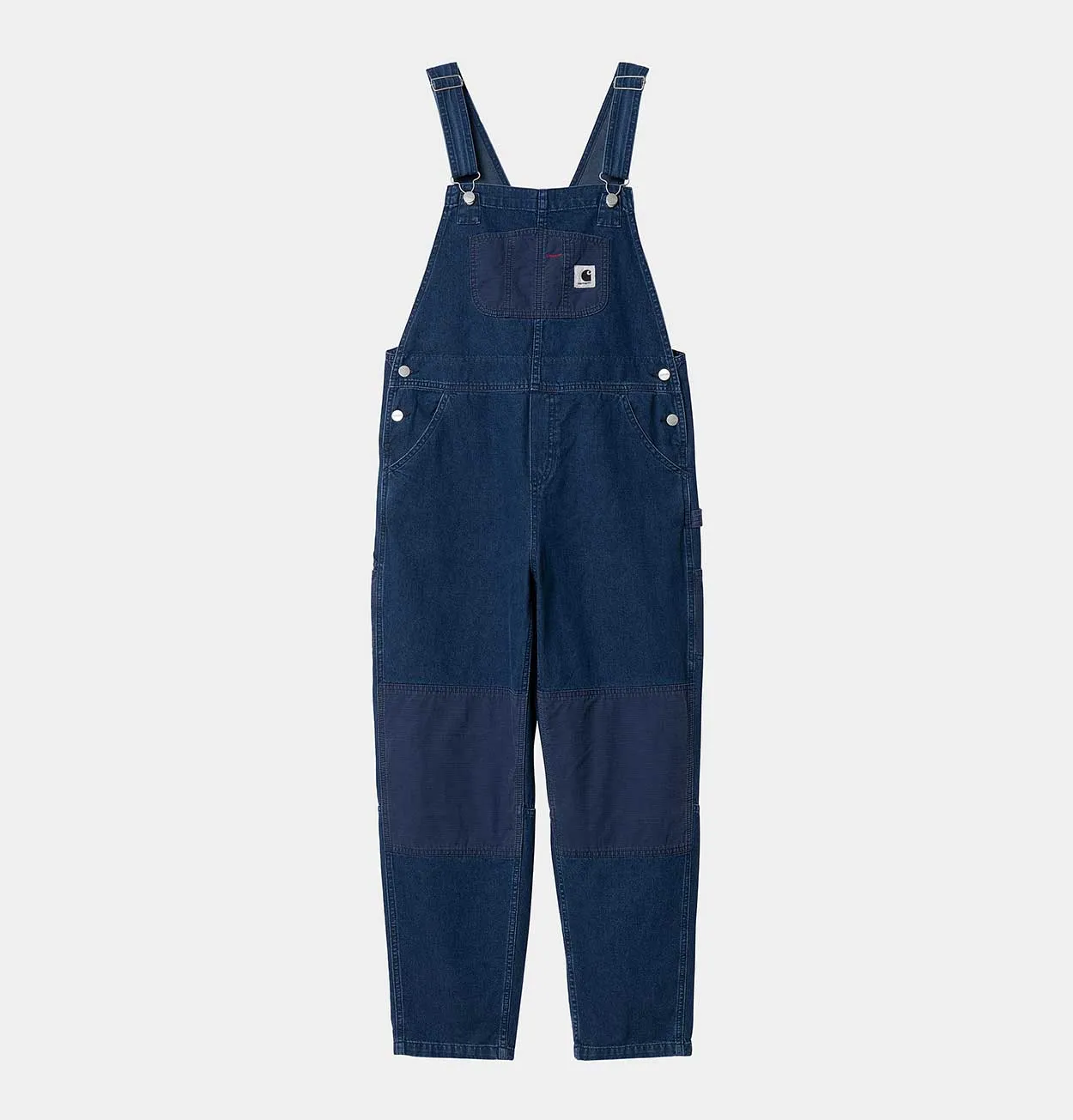 Carhartt WIP Women's Alma Bib Overalls in Blue Stone Washed