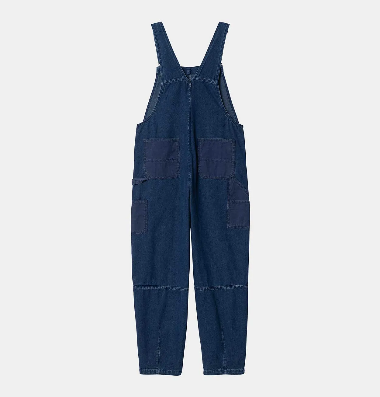 Carhartt WIP Women's Alma Bib Overalls in Blue Stone Washed