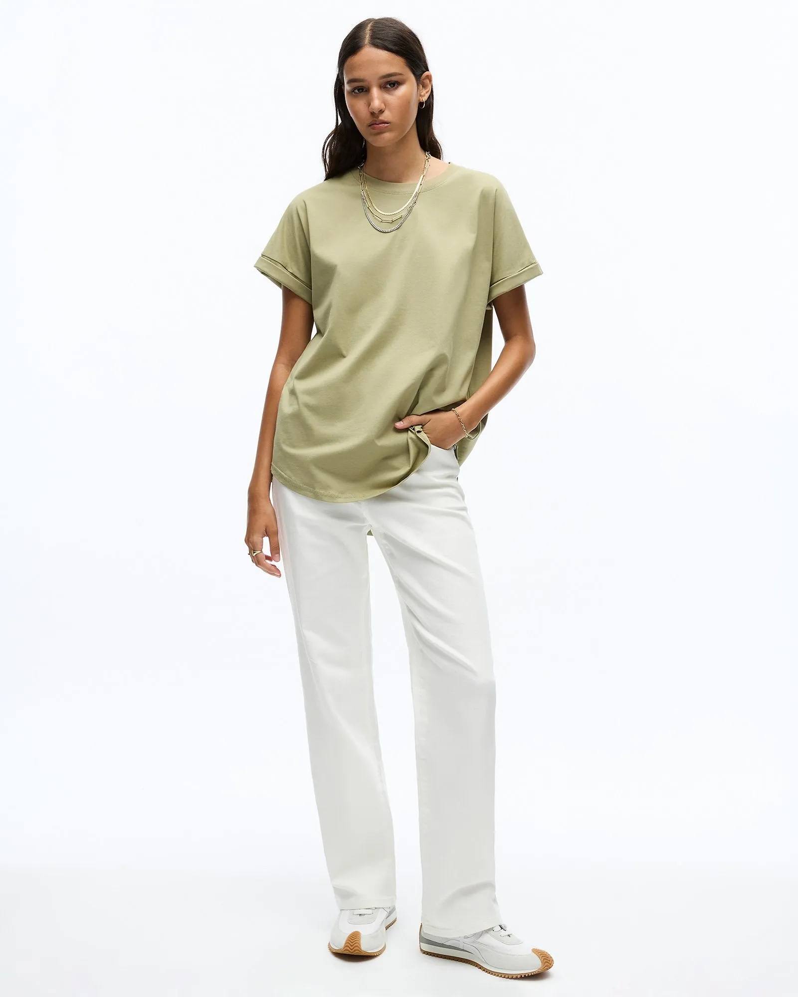 CELESTE T.SHIRT - LIGHT KHAKI