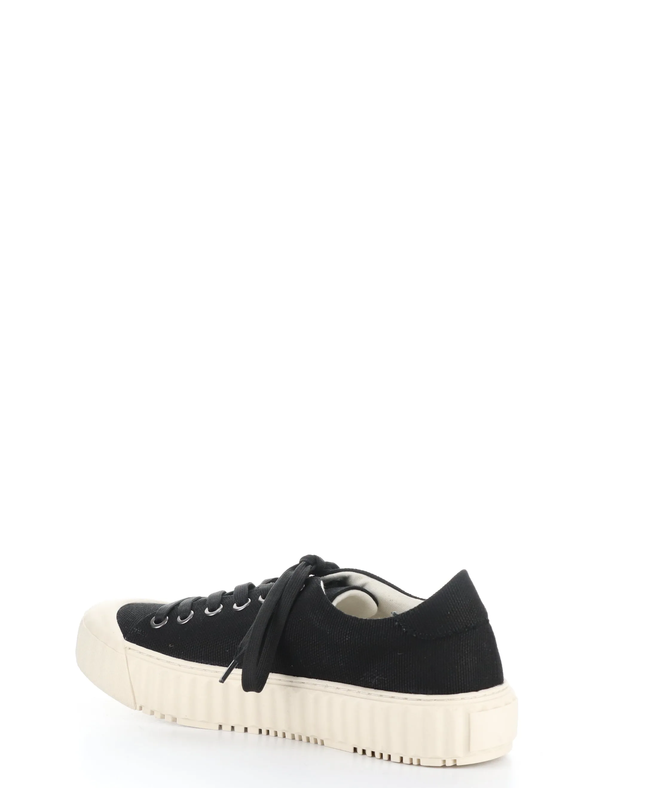 CHAYA BLACK Lace-up Trainers