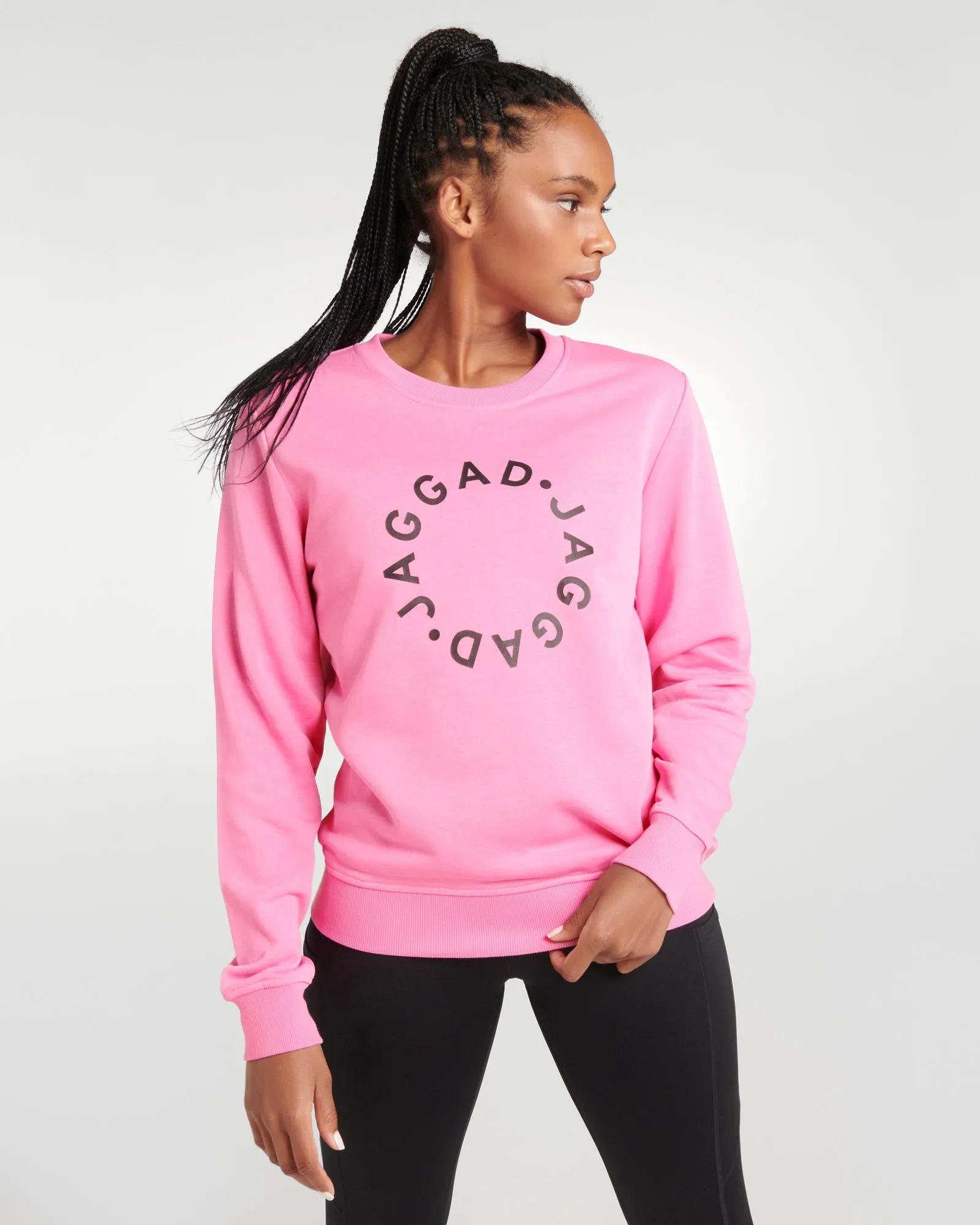 CLASSIC CIRCLE SWEATER AURORA PINK