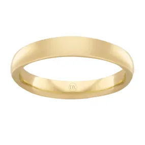 Classic Comfort 3mm - 9ct Yellow Gold