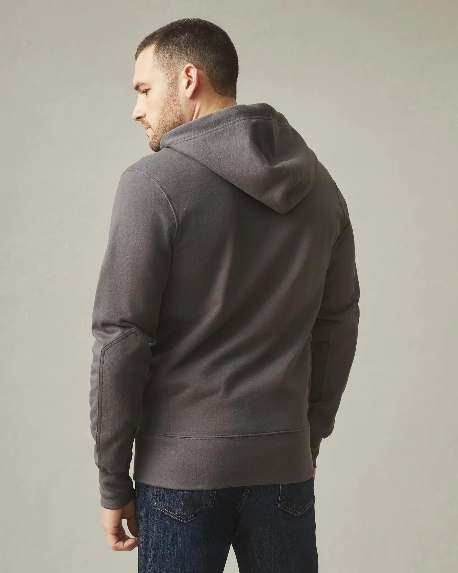 Classic Full Zip - Phantom Grey