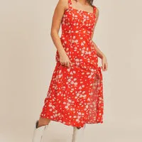 Coralina  Floral Dress