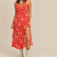 Coralina  Floral Dress