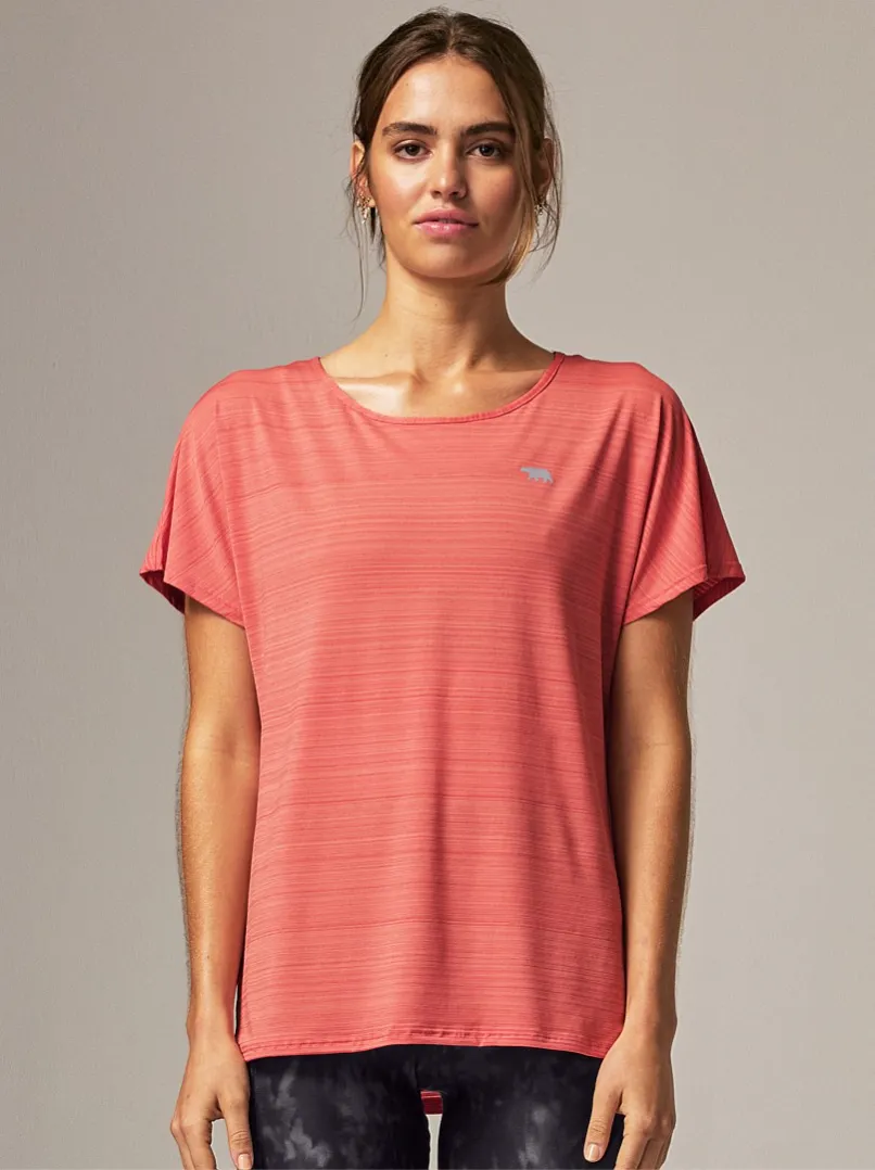 Cosmic Allure Workout Tee (Tuscan Sun)