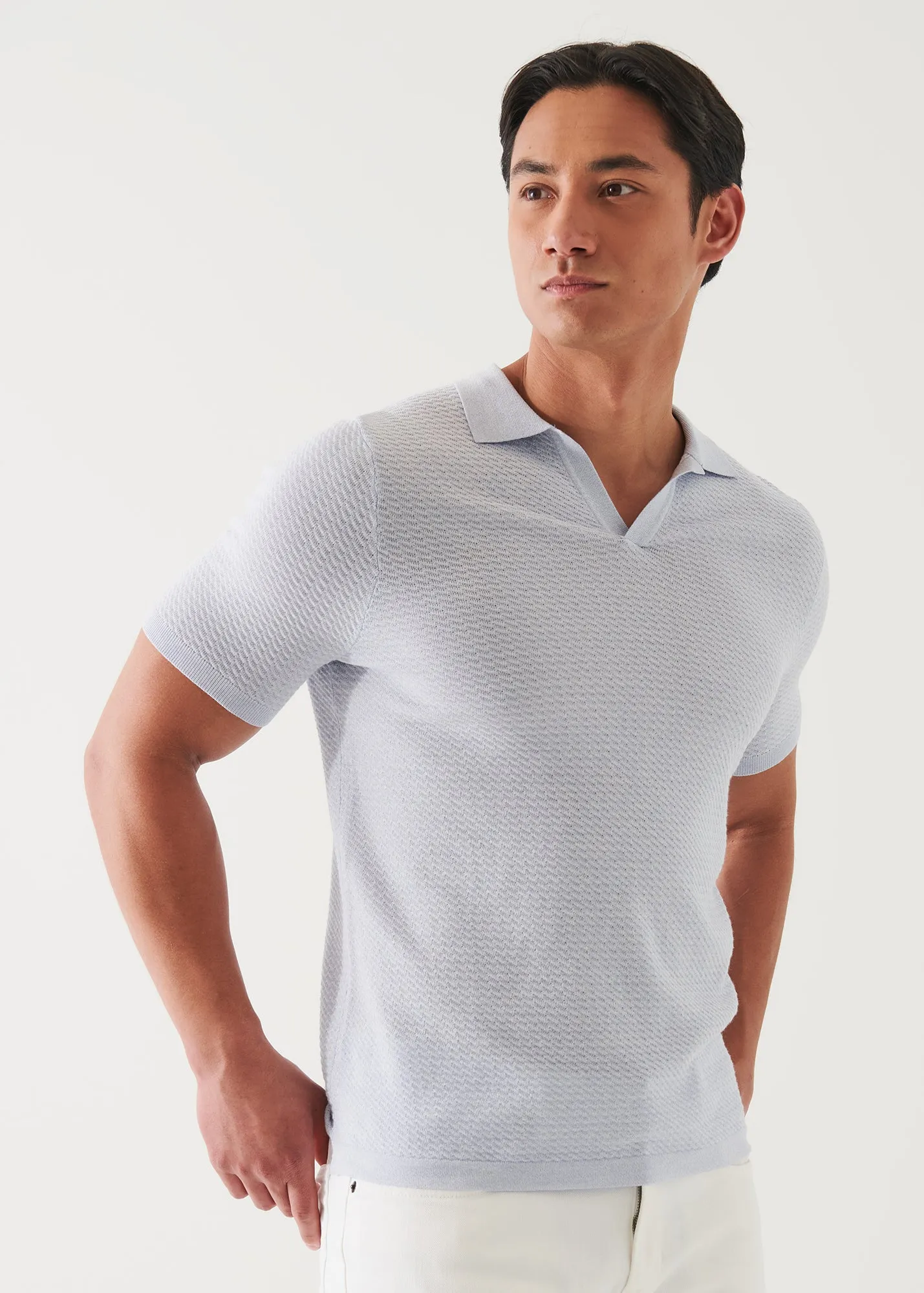 COTTON CUPRO OPEN POLO