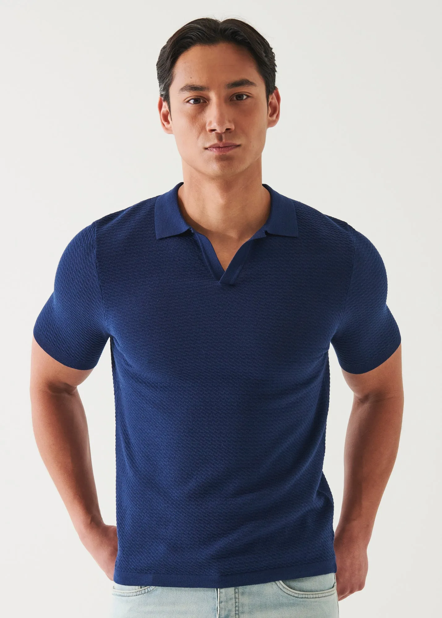 COTTON CUPRO OPEN POLO