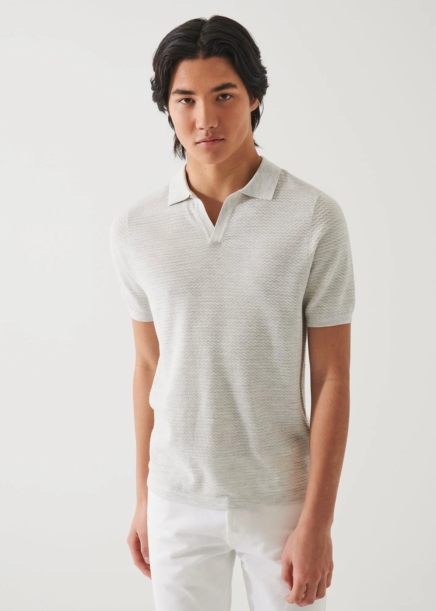 COTTON CUPRO OPEN POLO