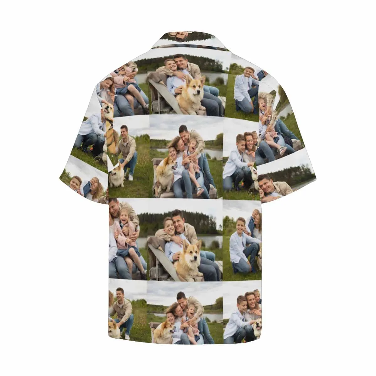 Custom Photo Family Matching Dog and Owner Hawaiian Shirts Custom Pet Shirt Dog Gift