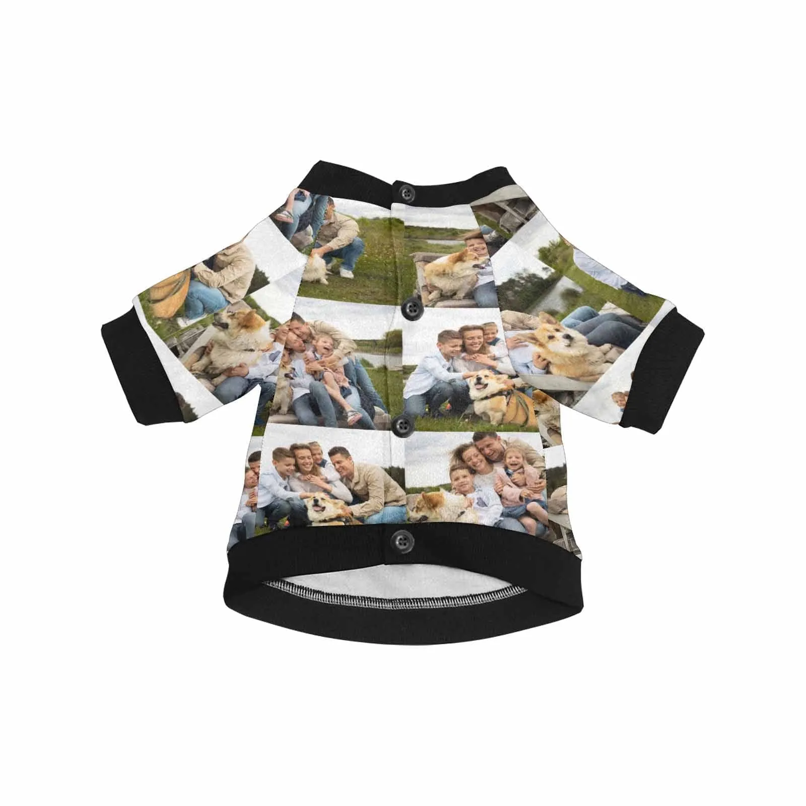 Custom Photo Family Matching Dog and Owner Hawaiian Shirts Custom Pet Shirt Dog Gift