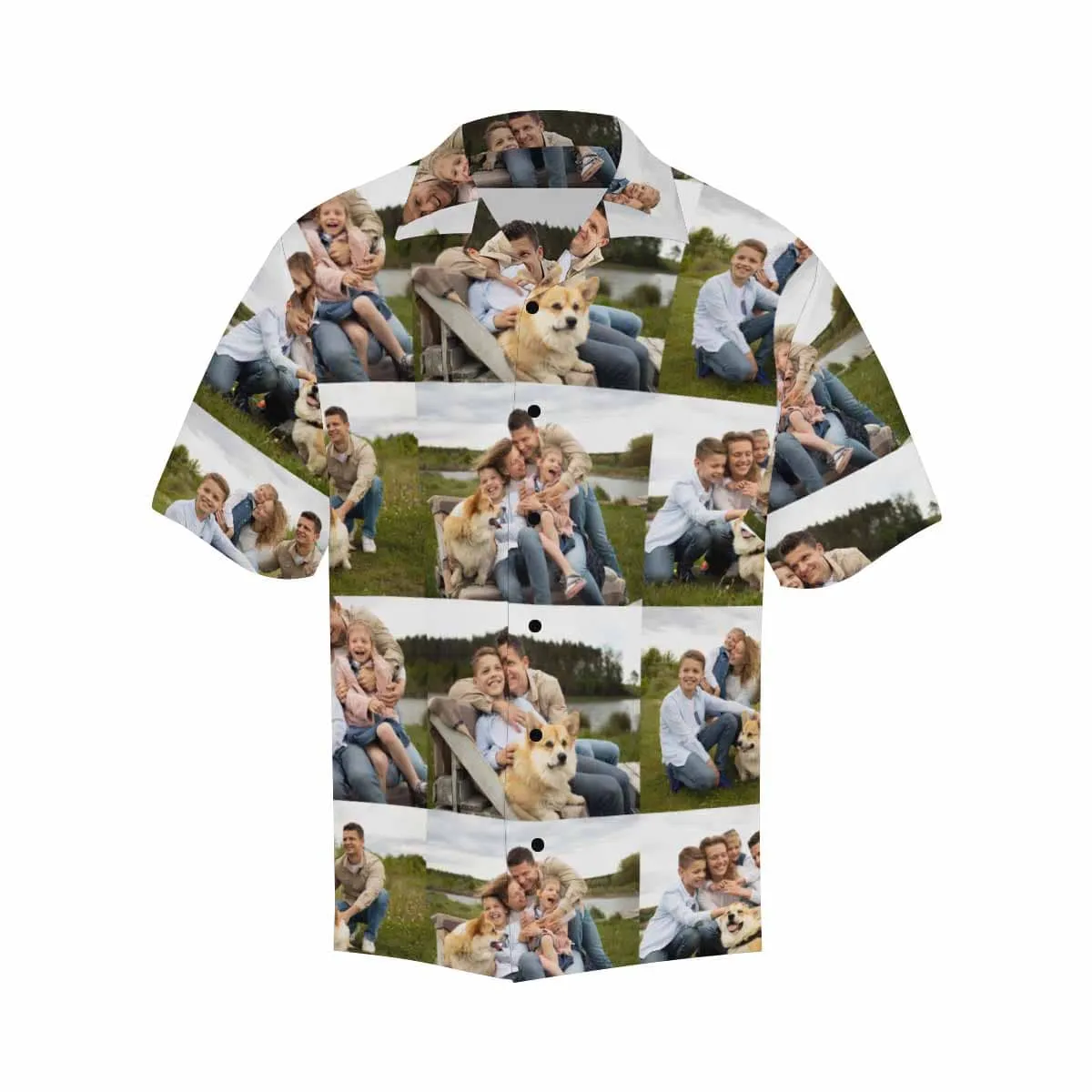 Custom Photo Family Matching Dog and Owner Hawaiian Shirts Custom Pet Shirt Dog Gift