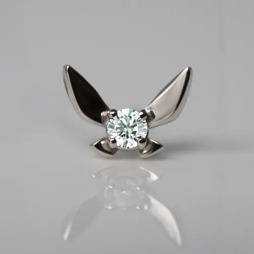 Custom Single Fairy Companion Stud  310.00