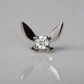 Custom Single Fairy Companion Stud  310.00